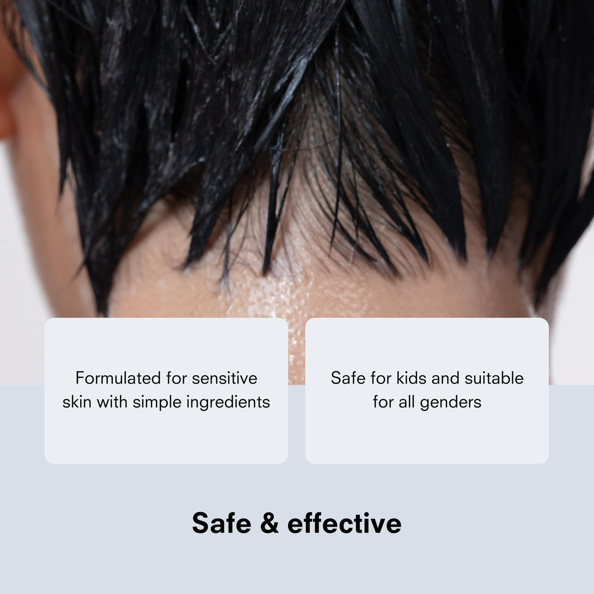 Public Goods conditioner pouring from spout highlights easy refill benefit