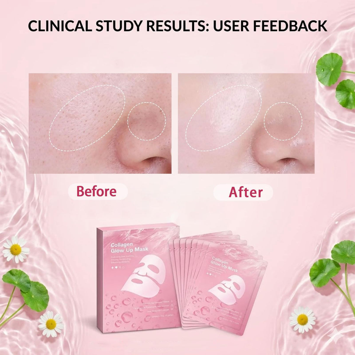 Puisa hydrogel sheet turning clear to indicate absorption