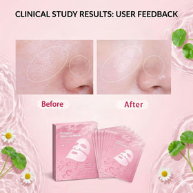 Puisa hydrogel sheet turning clear to indicate absorption
