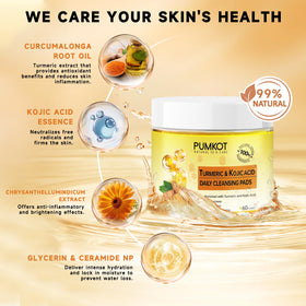 Pumkot close-up pad texture highlighting gentle exfoliation benefit