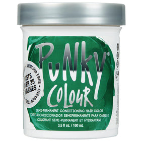 Punky alpine green front tube showing product and color benefits