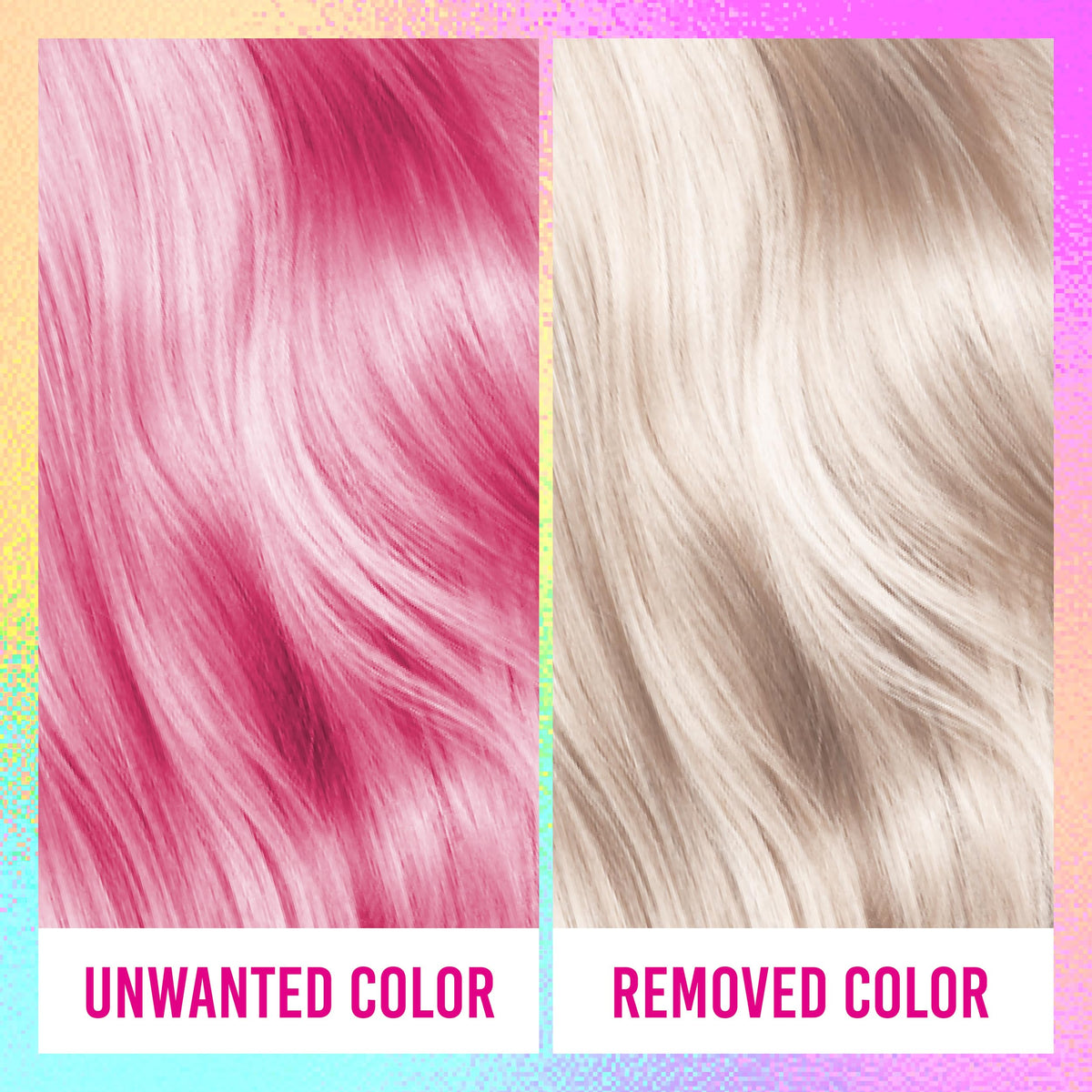 Punky applicator brush applying remover on hair for controlled lift