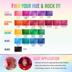 Punky lifestyle hair outdoors showing cotton candy pink color and eye-catching style
