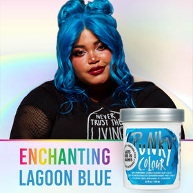 Punky application with tint brush, easy at-home coloring benefit