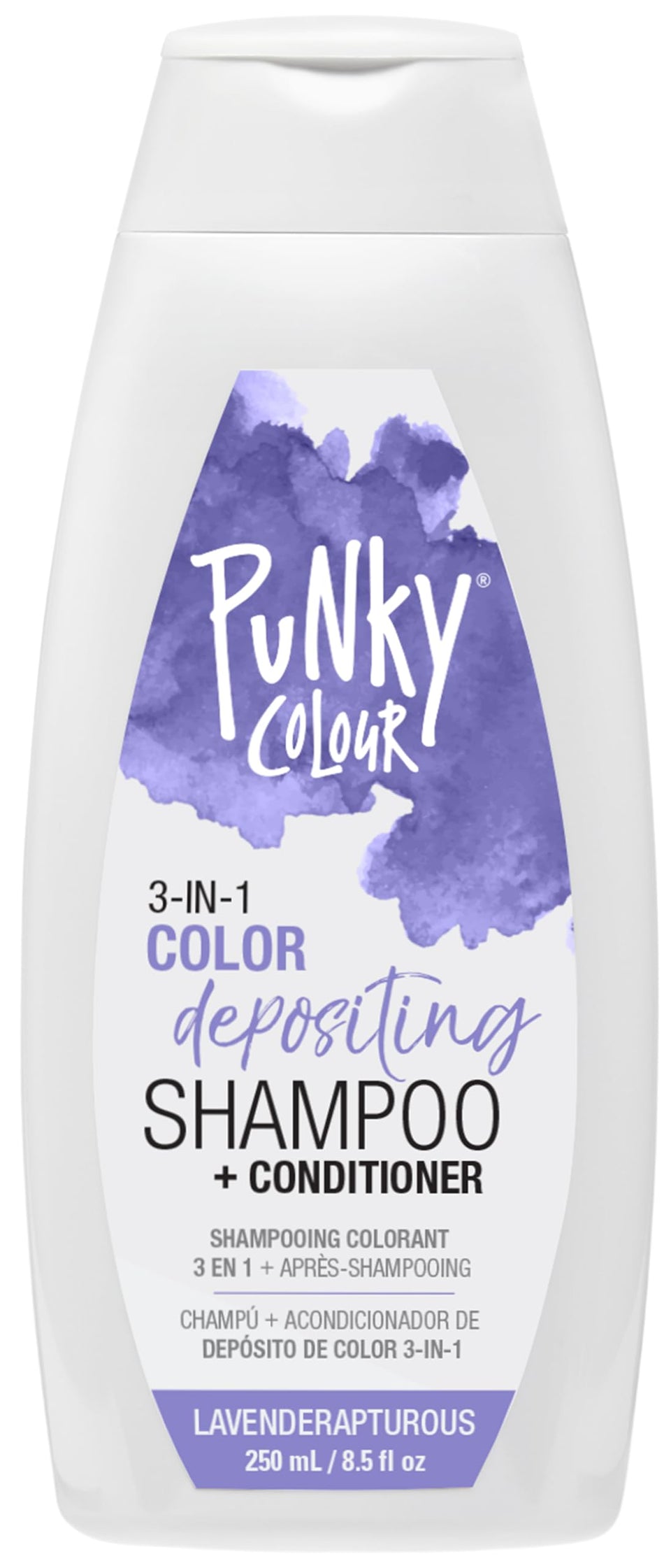 Punky Lavenderapturous front bottle showing bold purple shade and product benefit
