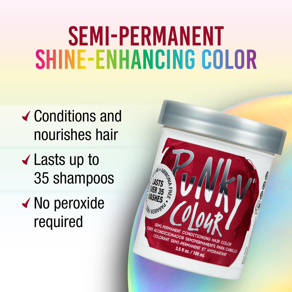Punky cream texture close-up highlighting smooth conditioning formula benefit