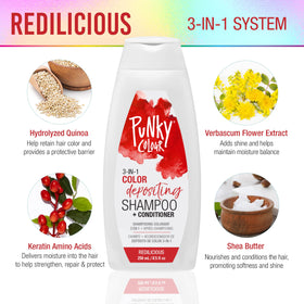 Punky Redilicious in-hand pour demonstrating ease of application and control