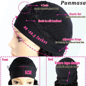 Punmasa side profile on model showing realistic drape and styling benefit