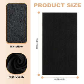 Puomue close-up microfiber texture highlighting soft fibers and fast absorption