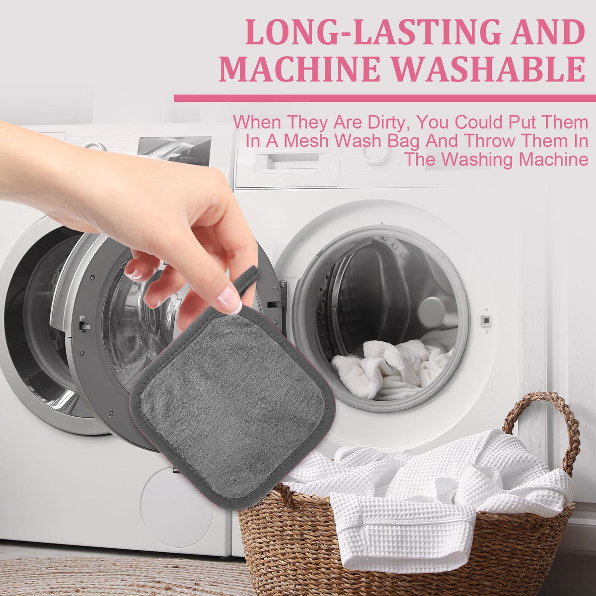 Puomue care label and washing instructions for long-lasting reusable performance