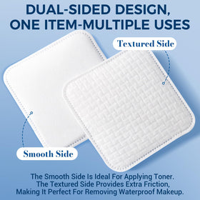 PUPUPE dual-sided pad showing smooth and textured surfaces for versatility