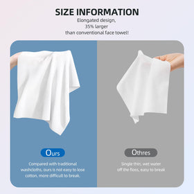 PUPUPE wipe used with cleanser illustrating compatibility with skincare products