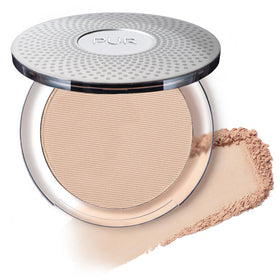 PÜR MINERALS compact front view showing clean packaging and portable design