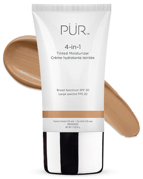 PÜR MINERALS front packaging showing buff shade and benefits