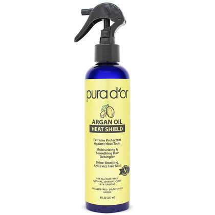 PURA D'OR front packaging showing label and size with clear benefits