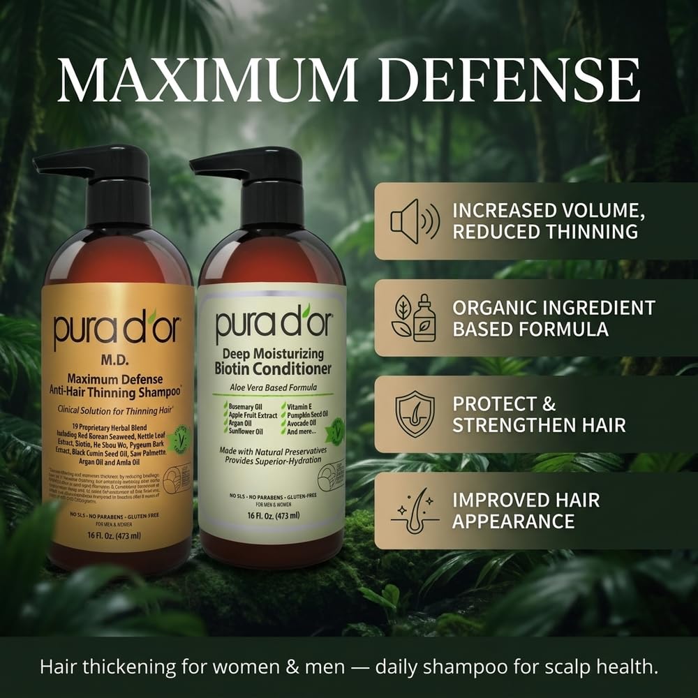 PURA D'OR shampoo texture close-up showing creamy lather that cleanses without sulfates