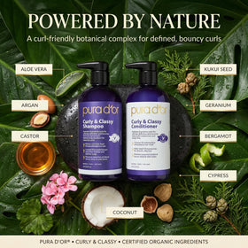 PURA D'OR shampoo lather closeup highlighting gentle cleansing benefit