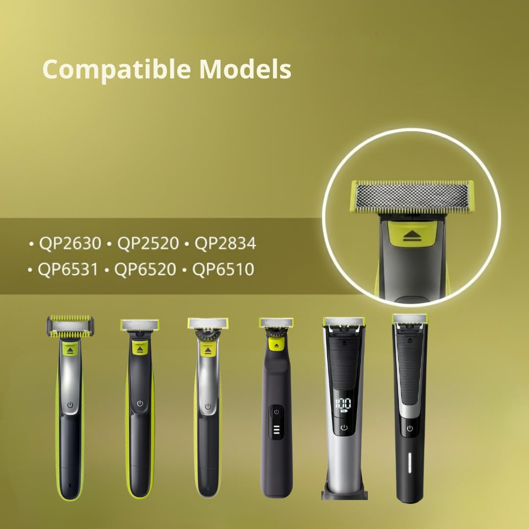 PURCHASE 2 QUICK blade rinsed under water showing wet and dry use flexibility