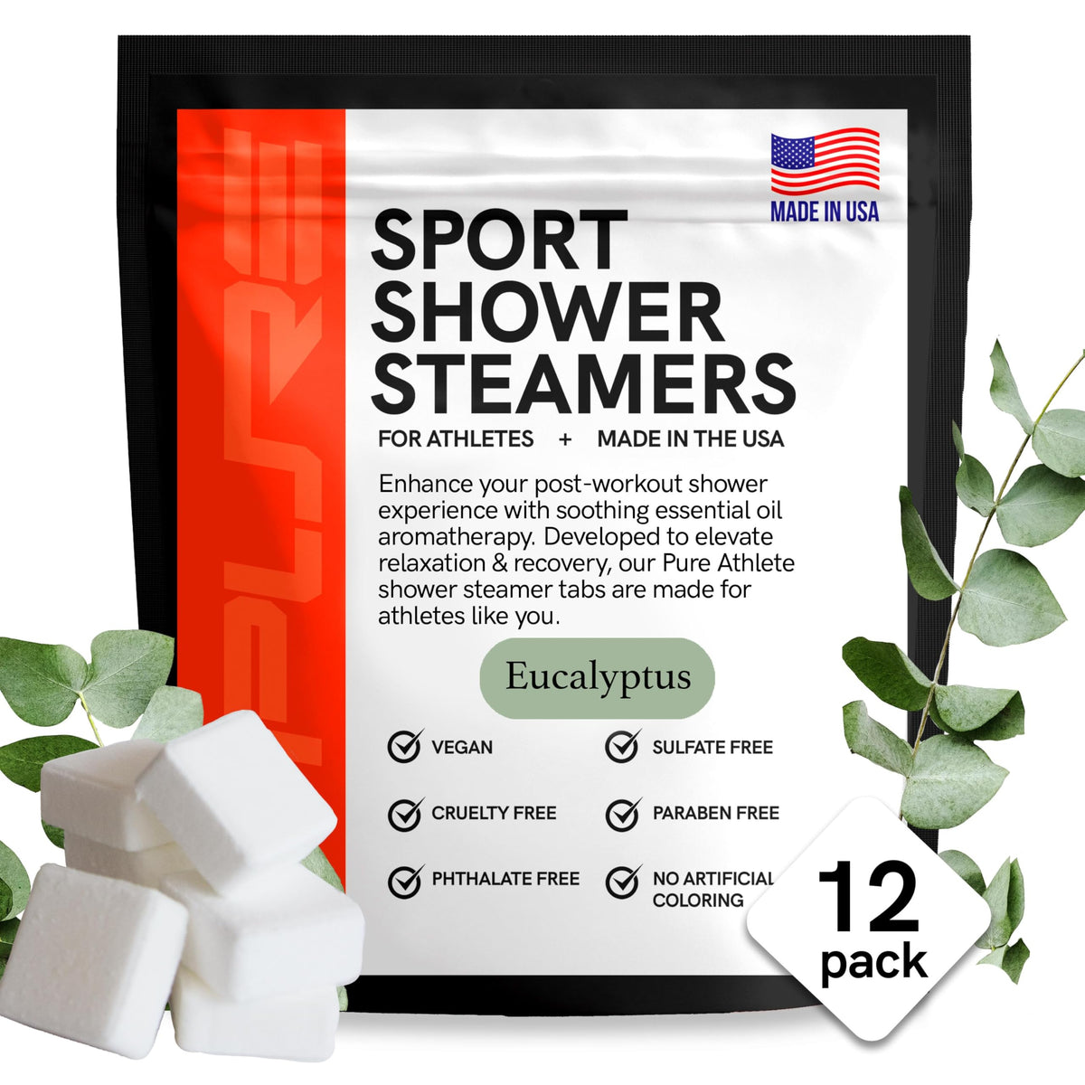 Pure Athlete front packaging showing product and brand benefits