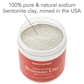 Pure Body Naturals close-up fine powder texture emphasizing smooth mixability