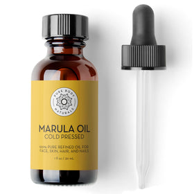 Pure Body Naturals front bottle showing label and sleek packaging, highlights purity