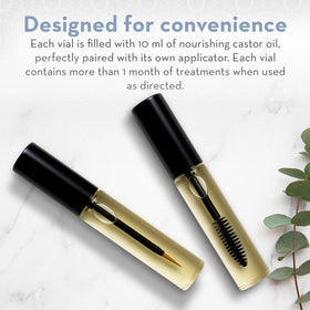 Pure Body Naturals mascara wand close-up for precise lash coating benefit