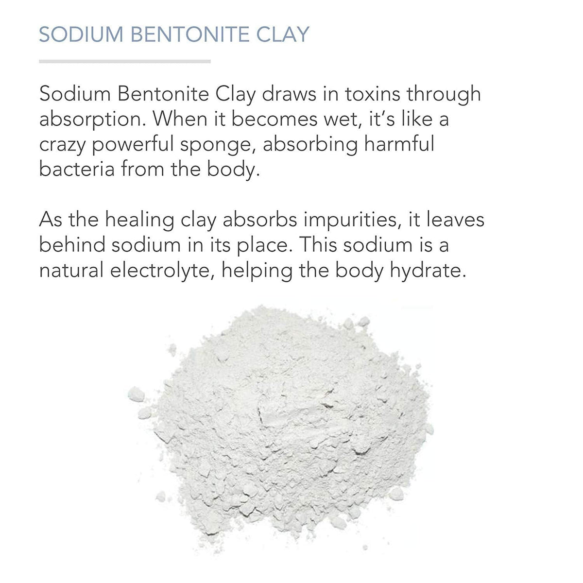 Pure Body Naturals mixing bowl with clay paste illustrating simple preparation