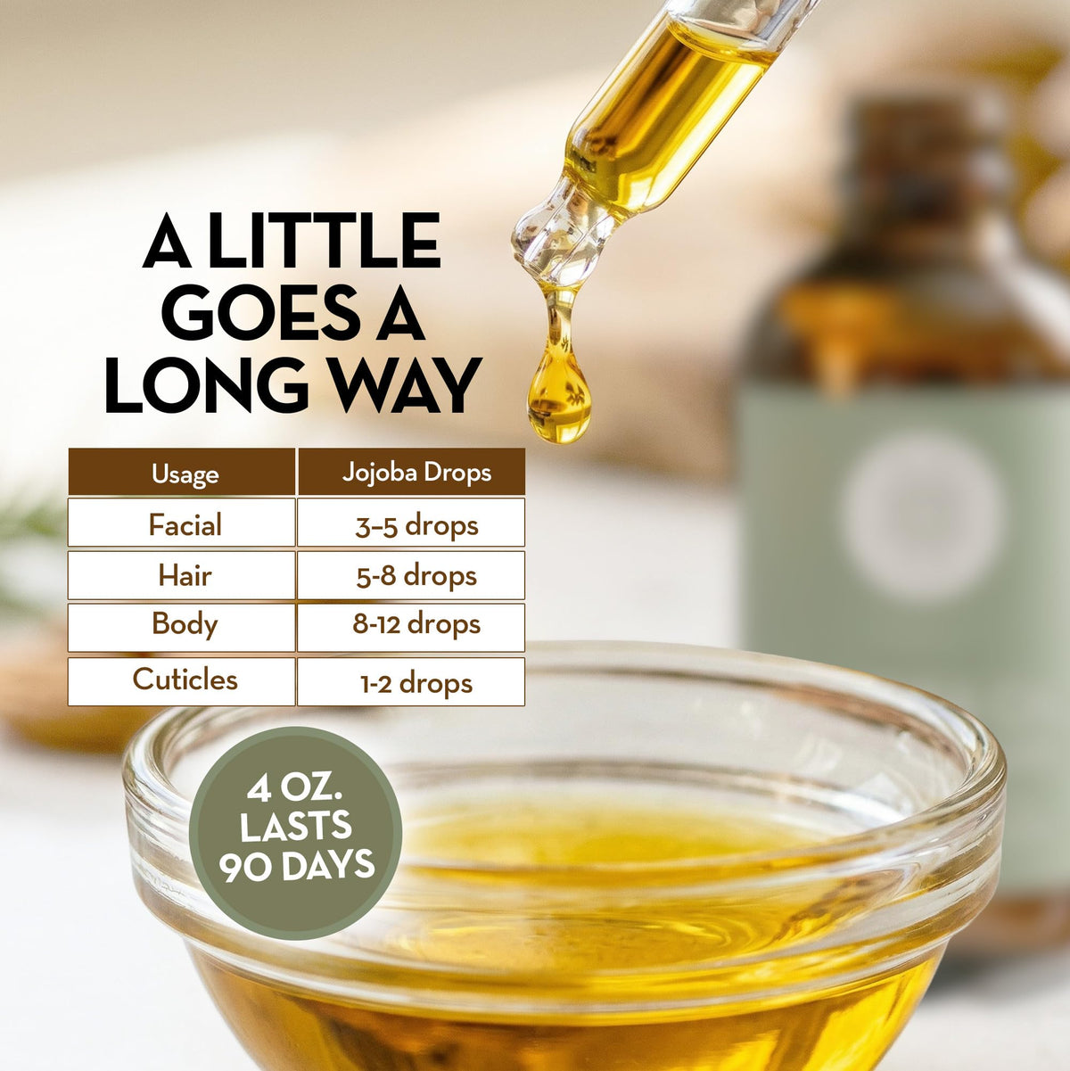Pure Body Naturals oil on nails and cuticles showing conditioning benefit