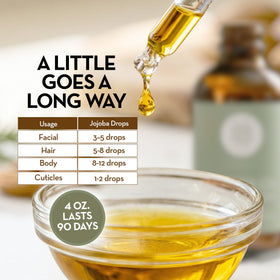 Pure Body Naturals oil on nails and cuticles showing conditioning benefit