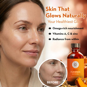 Pure Body Naturals oil texture on skin showing fast absorption and lightweight feel