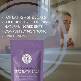 Pure Body Naturals padsicle demonstration showing safe application and cooling comfort