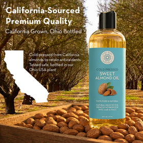Pure Body Naturals rubbed into skin to hydrate and soften dry areas