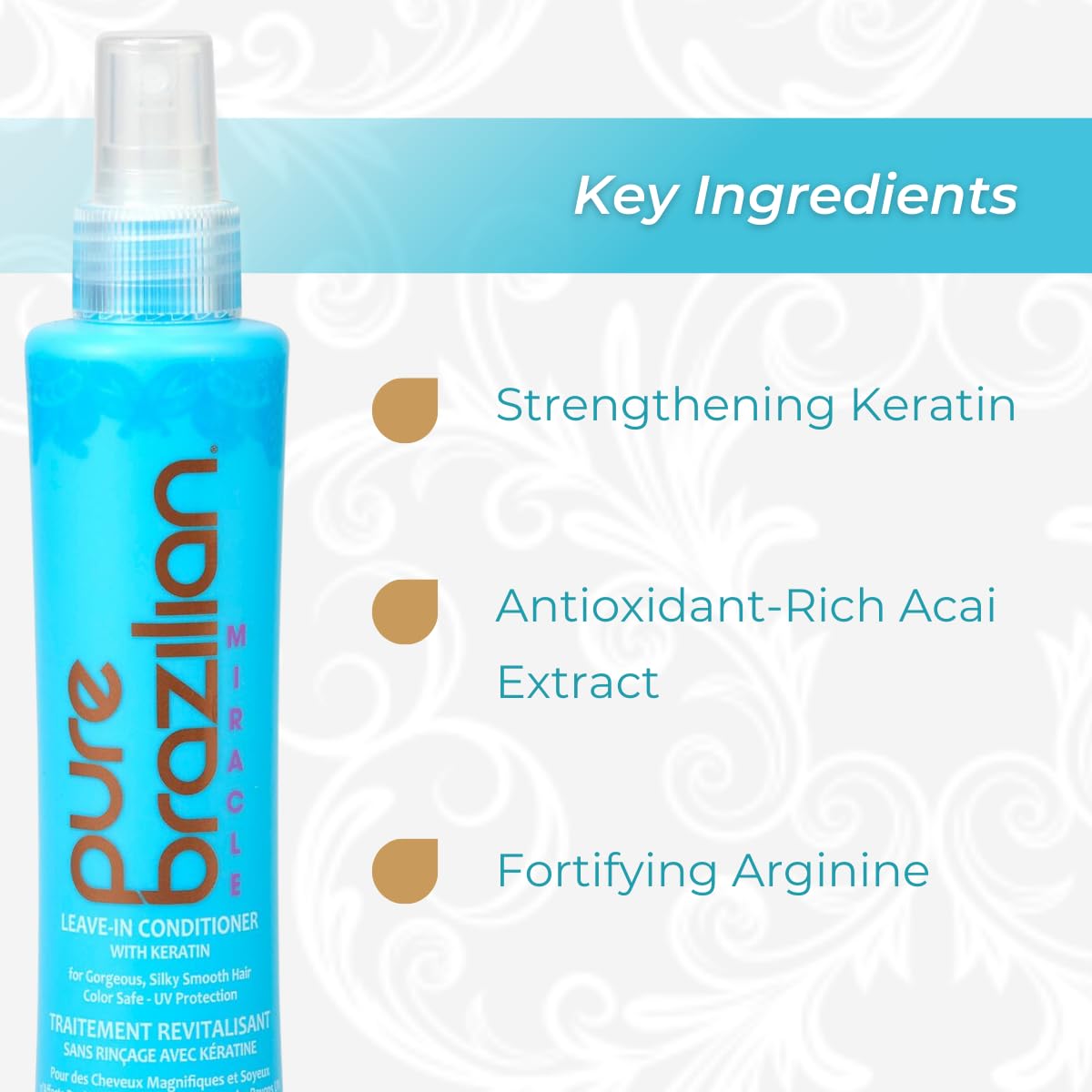 Pure Brazilian cream texture close-up showing smooth consistency benefit