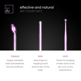 Pure Daily Care NuDerma mushroom wand close-up highlighting gentle surface stimulation