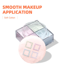 pure in use powder application demonstrating even coverage