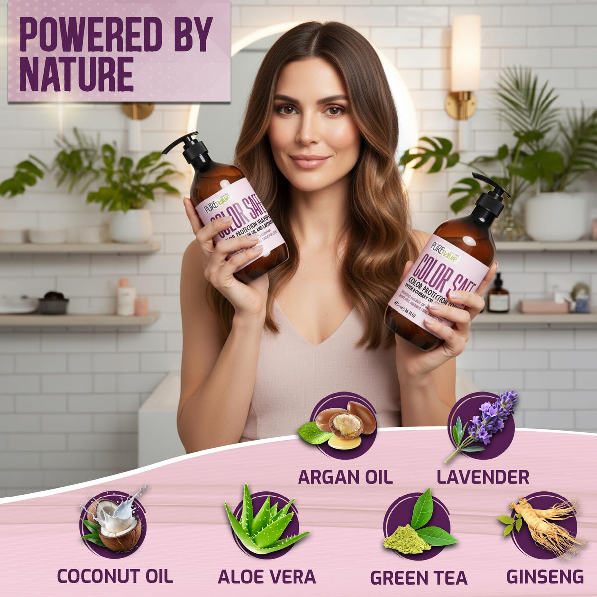 PURE NATURE LUX SPA conditioner creamy texture for smoothness benefit