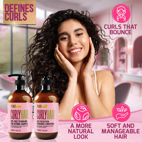 PURE NATURE LUX SPA conditioner cream closeup showing rich moisturizing texture for detangling