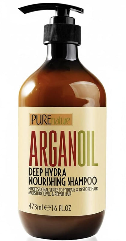 PURE NATURE LUX SPA front bottle shot showing clean packaging and benefit