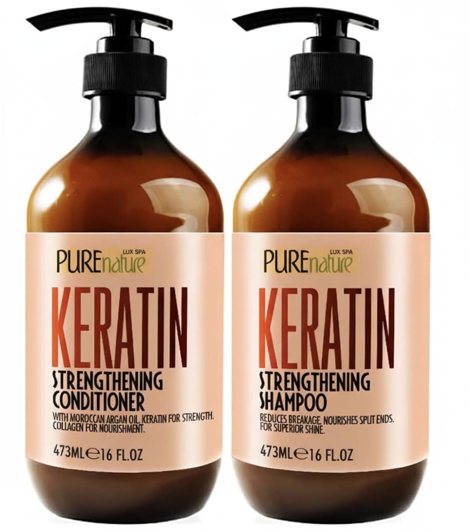 PURE NATURE LUX SPA front packaging showing duo and benefits