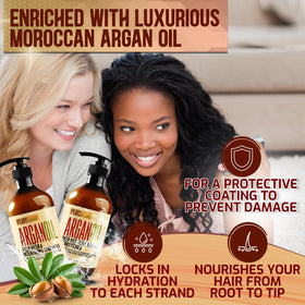 PURE NATURE LUX SPA shampoo pump detail highlighting easy dispensing