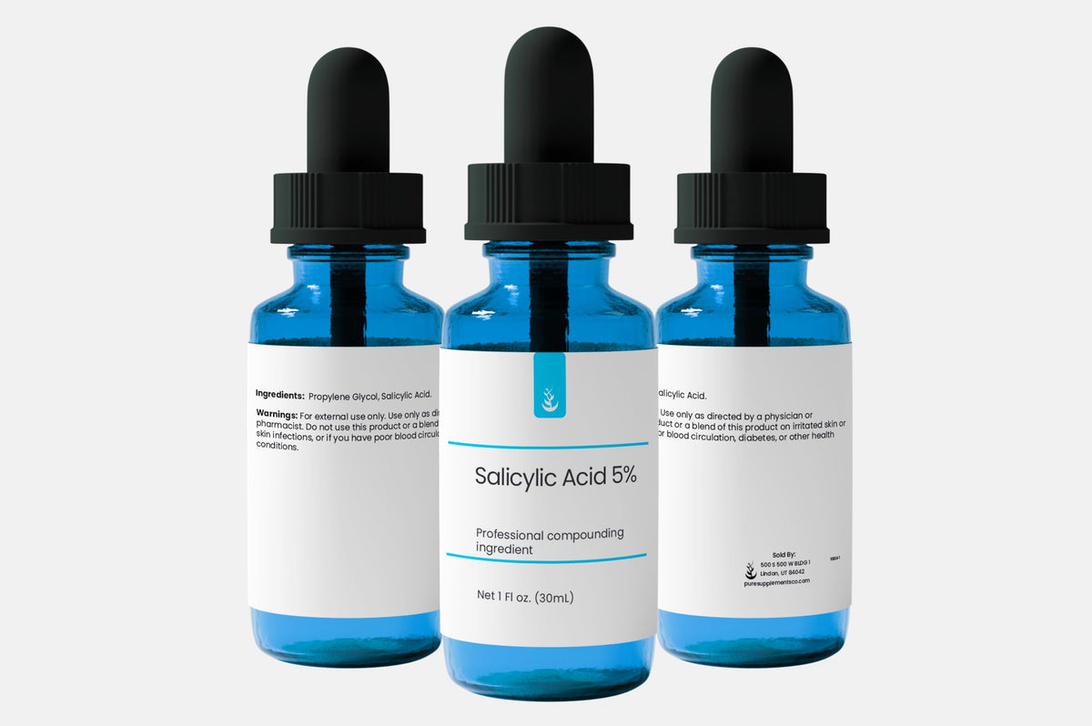 PURE ORIGINAL INGREDIENTS 30 mL bottle beside a coin for scale to show travel-friendly size