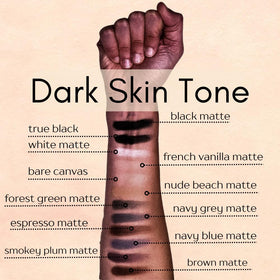 Pure Ziva used as browbone highlight to lift eyes and brighten appearance