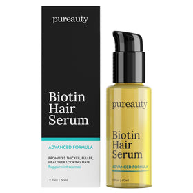 Meraz Pureauty Naturals front packaging showing bottle and label benefits