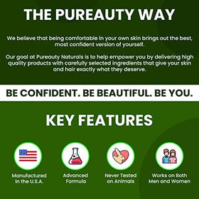 Meraz Pureauty Naturals in travel pouch illustrating portability and convenience