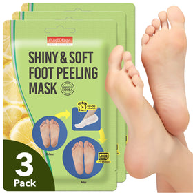 Purederm front packaging showing three pairs and product benefit