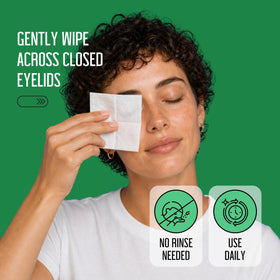 PURELID wipe next to coin to illustrate compact size and travel ease