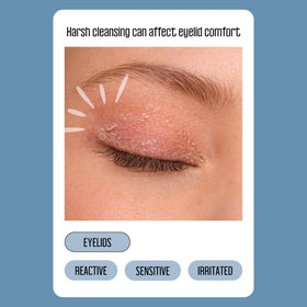 PURELID close-up texture of wipe fibers showing gentle cleanse action