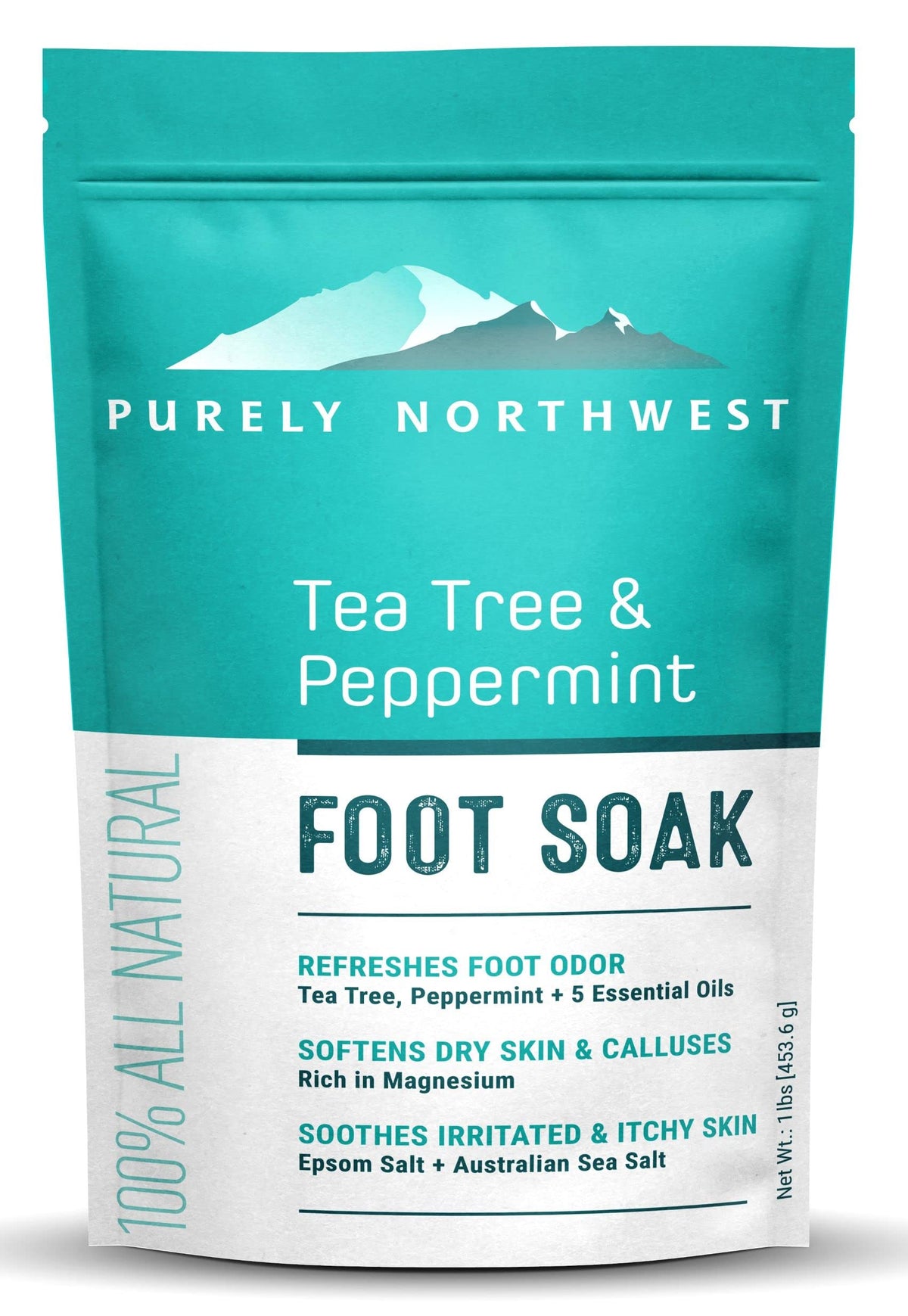 Purely Northwest front packaging showing product and soothing benefits