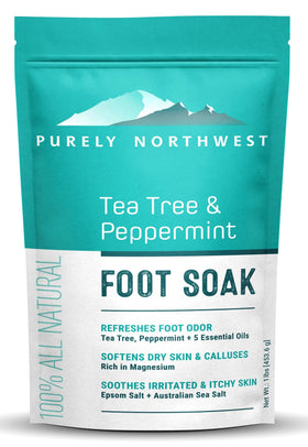 Purely Northwest front packaging showing product and soothing benefits