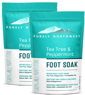 Purely Northwest front pouch showing product packaging and benefits